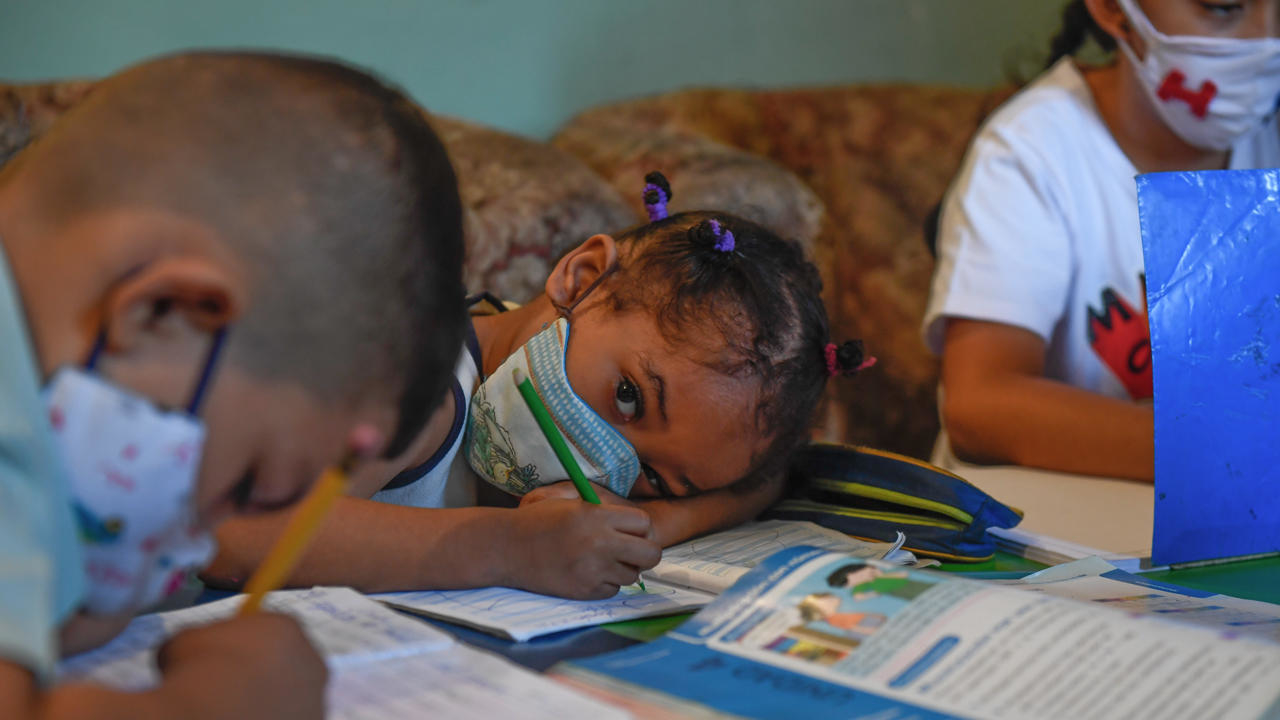 La pandemia afecto la educación de los niños en Venezuela